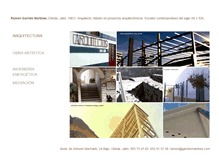 Tablet Screenshot of garridomartinez.com
